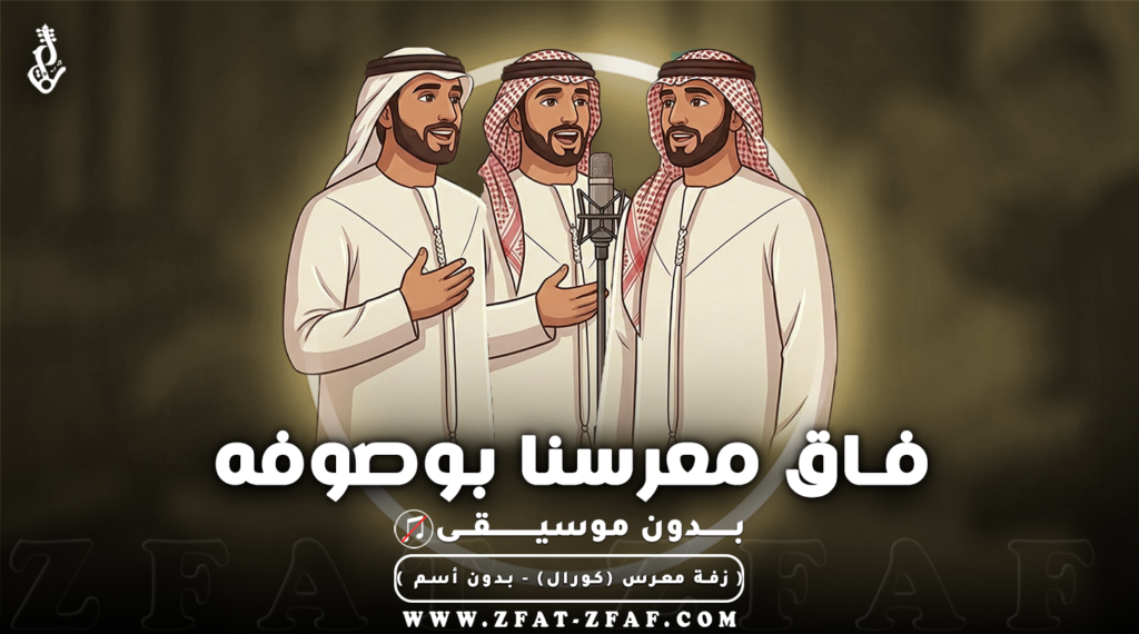 زفة معرس كورال | فاق معرسنا بوصوفه | بدون موسيقى